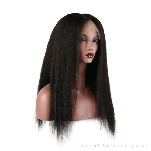 Brazilian Wholesale Wigs 100% Human Hair Remi Black Rose Kinky Straight Curly Cuticle Aligned 360 Lace Front Wig